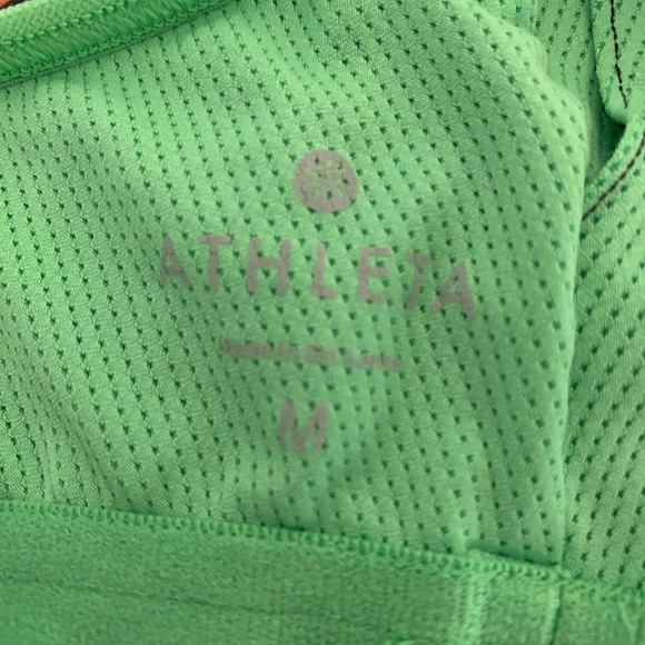 Athleta Crop Bra Workout Top Sz M - Picture 12 of 12